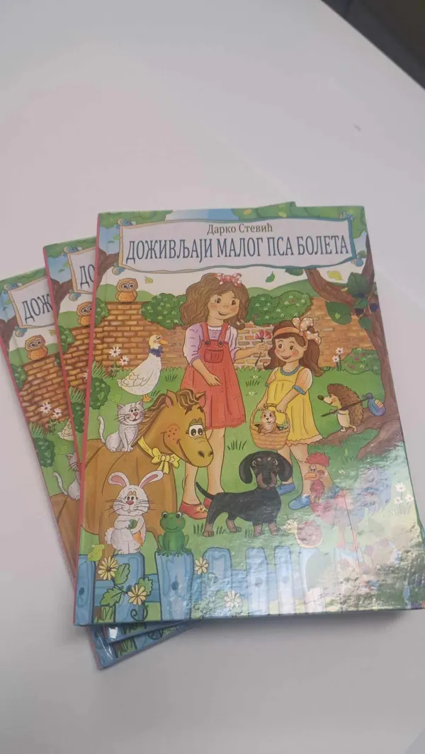 Iz štampe je izašla zbirka pjesama za djecu pod nazivom ”Doživljaji malog psa Boleta” autora Darka Stevića