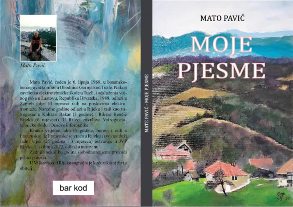 U pripremi zbirka pjesama ”MOJE PJESME” Mate Pavića