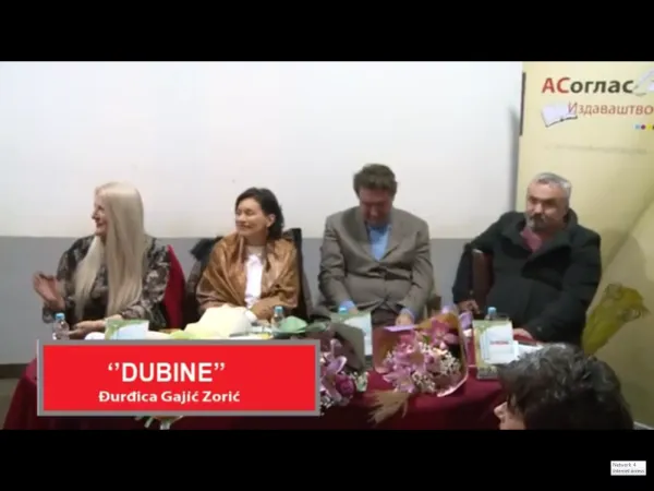 Predstavljanje zbirke pjesama ”DUBINE” – Đurđica Zorić Gajić ( video )