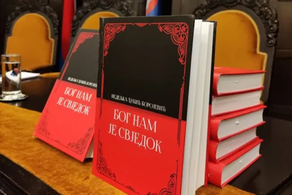 Promovisan roman “Bog nam je svjedok”