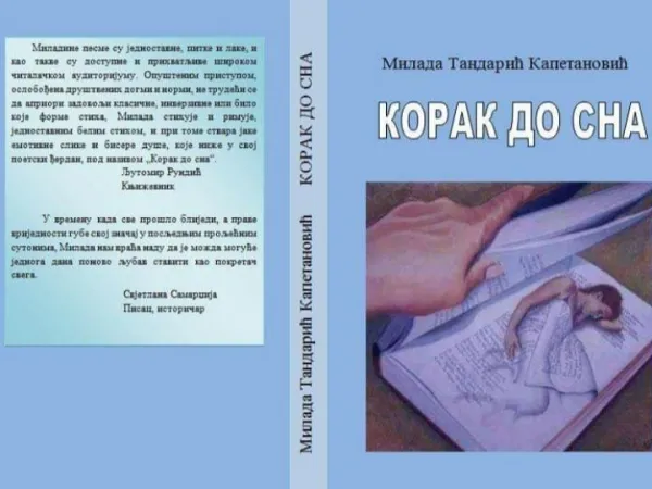 Uskoro zbirka pjesama ”KORAK DO SNA” – Milada Tandarić Kapetanović