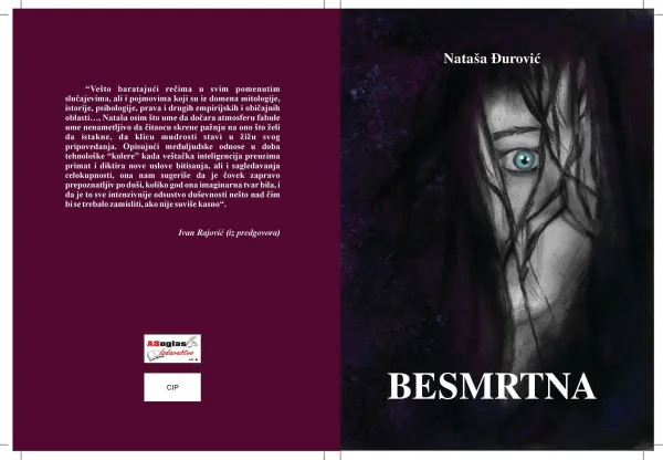 Uskoro zbirka priča ”Besmrtna” autorke Nataše Đurović
