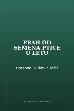 Prah od semena ptice u letu