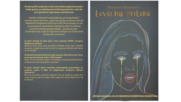 U pripremi nagrađena zbirka priča ”LOVCI NA TRITONE” autorke Tanje Jocić Stamatović