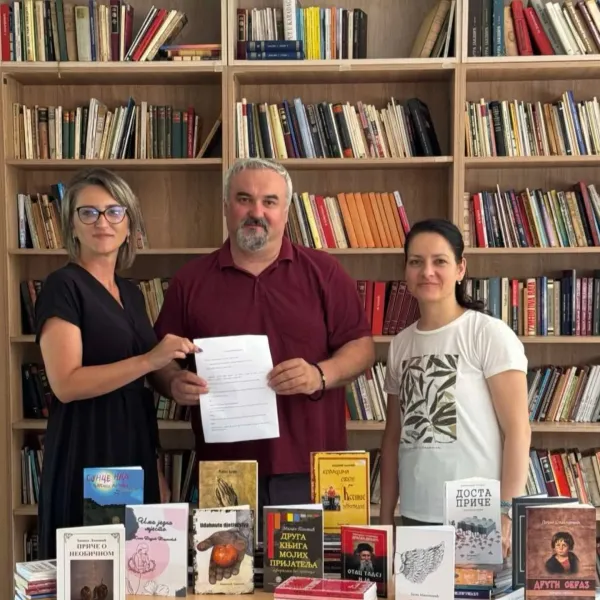 Izdanja ASoglas-a uručena Narodnoj biblioteci ”MIhailo Miho Vuković” iz Danilovgrada