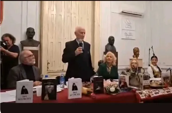 Obraćanje Matije Bećkovića na promociji knjige ”POLjKA MATI TEOKTISTA” autorke Vesne Tomić ( Video )
